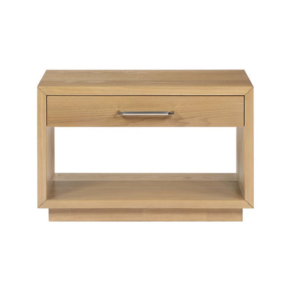 Avery Oak Wood Veneer Night Stand