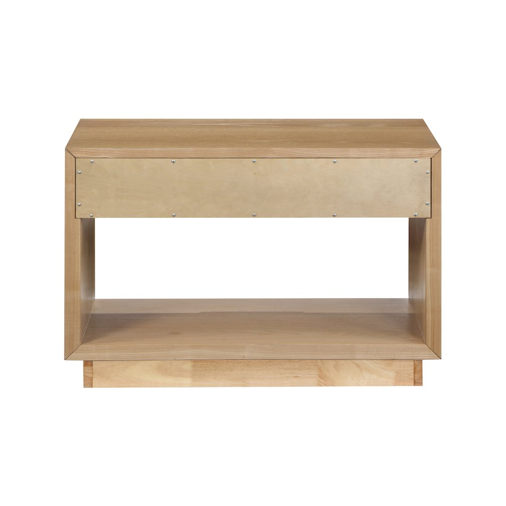 Avery Oak Wood Veneer Night Stand
