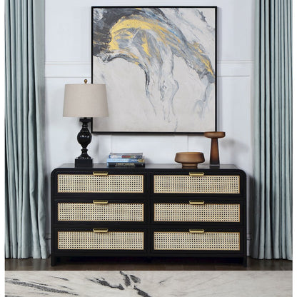 Sage Black Dresser