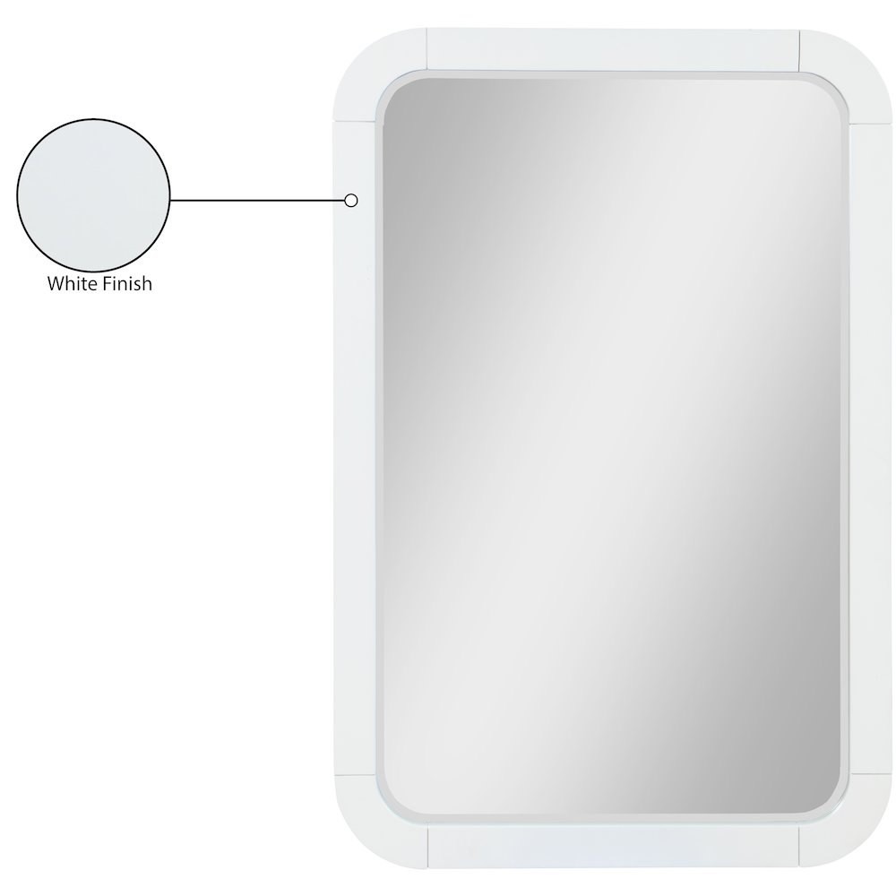 Sage White Mirror