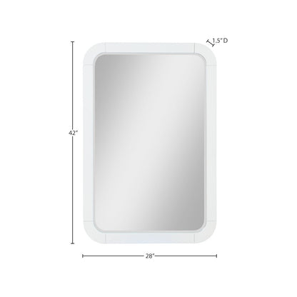 Sage White Mirror