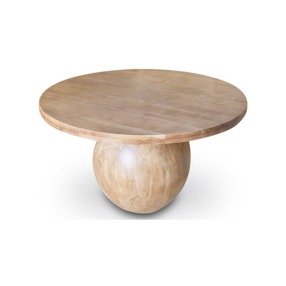 Halton Natural Acacia Wood Dining Table