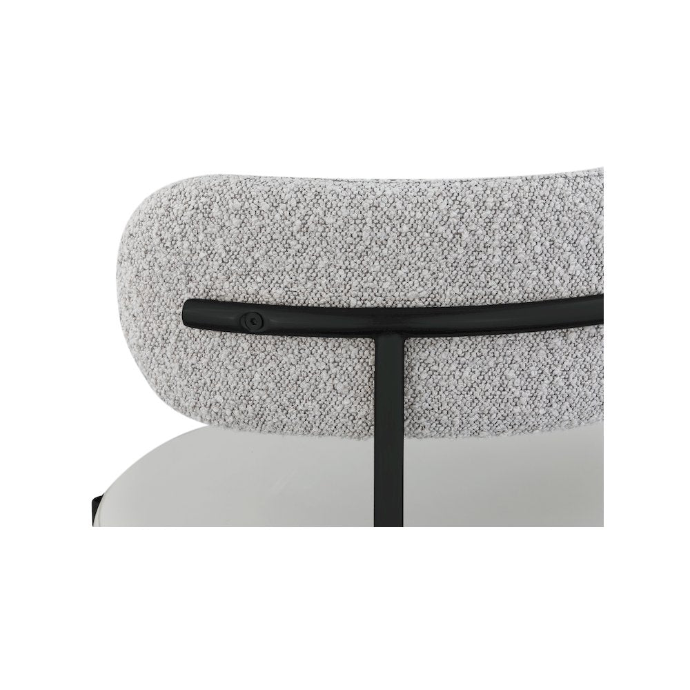 Beacon Taupe Vegan Leather Seat Stool, Set of 2