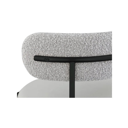 Beacon Taupe Vegan Leather Seat Stool, Set of 2