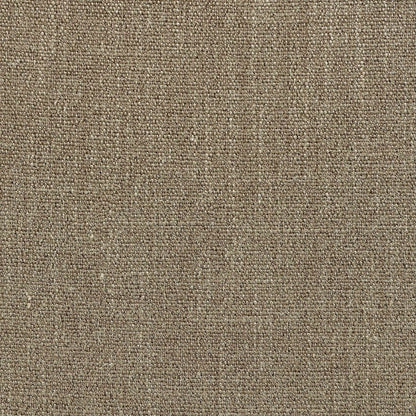 Avon Brown Linen Textured Fabric Dining Arm Chair