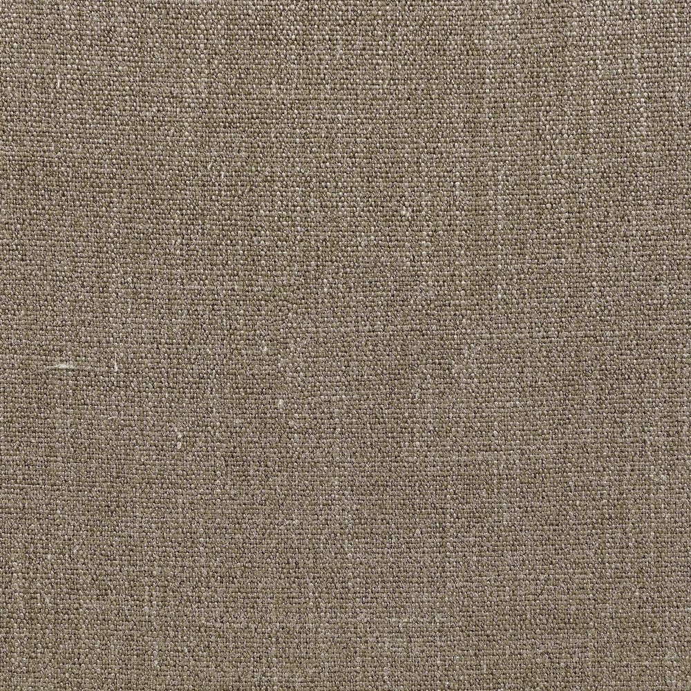 Avon Brown Linen Textured Fabric Dining Arm Chair