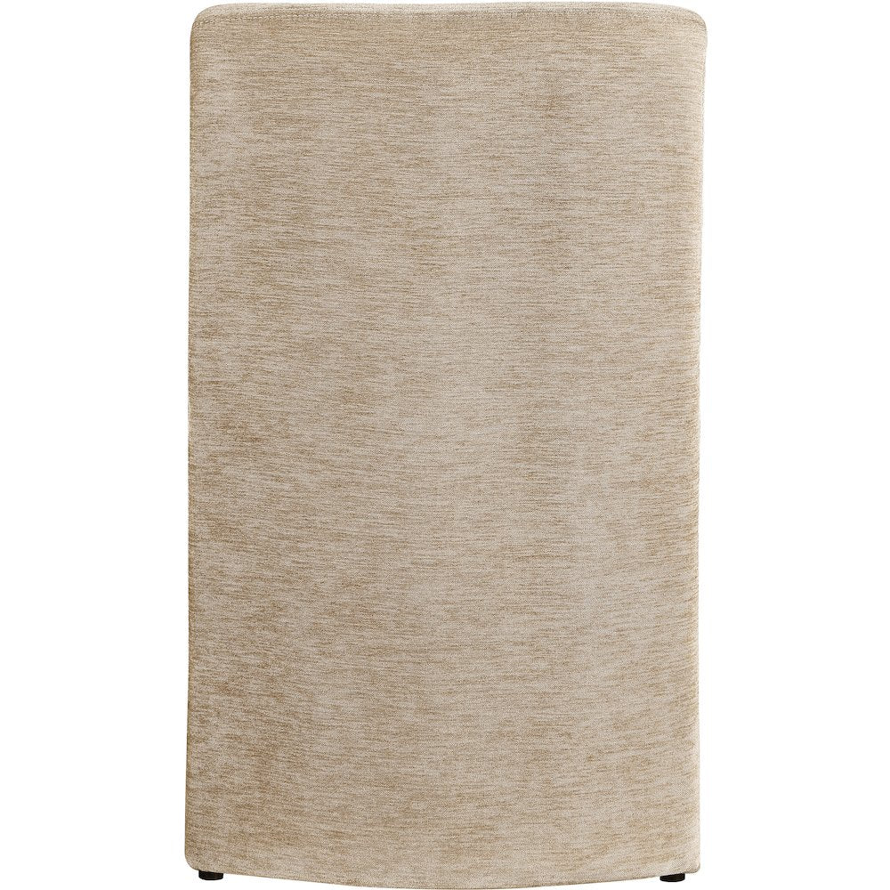 Slique Beige Fabric Upholstered Dining Chair