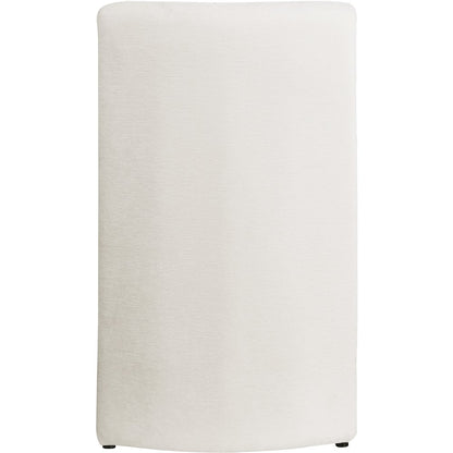 Slique Cream Fabric Upholstered Dining Chair