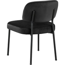 Zarelle Black Performance Fabric Upholstered Dining Chair, Set of 2