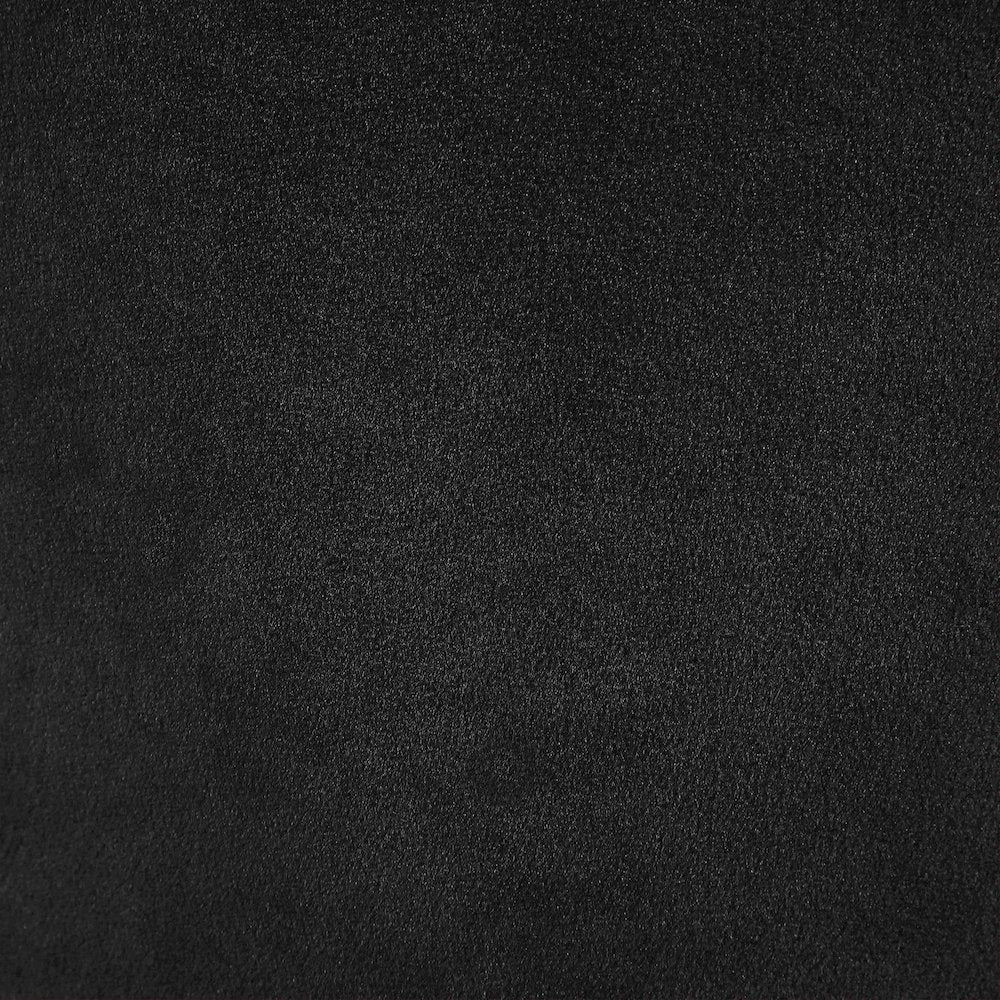 Varinelle Black Velvet Upholstered Dining Chair, Set of 2