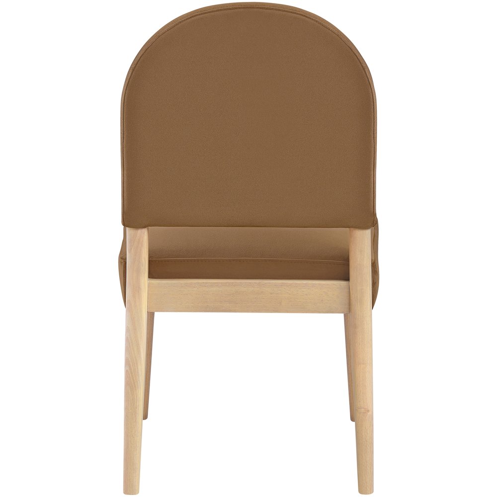 Varinelle Saddle Velvet Upholstered Dining Chair, Set of 2