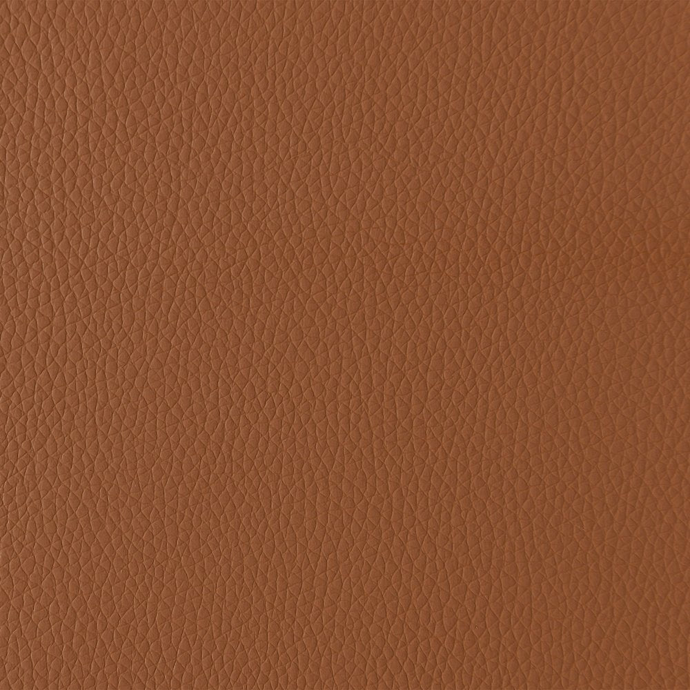 Leesa Cognac Vegan Leather Upholstered Dining Chair, Set of 2