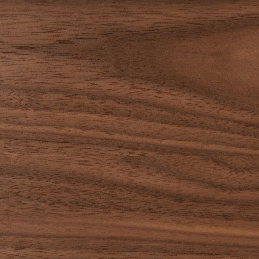 Leesa 86.75" Brown Solid Wood And Walnut Veneer Dining Table