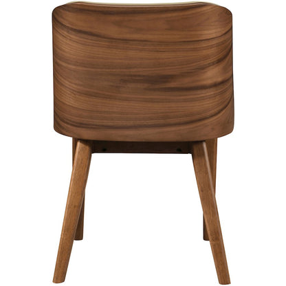 Glenwood Khaki Vegan Leather Upholstered Dining Chair, Set of 2