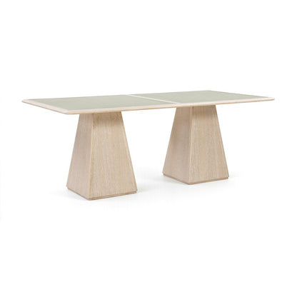Atrium 78" Natural Wood Dining Table