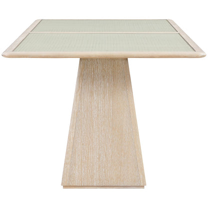 Atrium 78" Natural Wood Dining Table