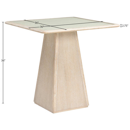 Atrium Natural Wood Counter Height Table