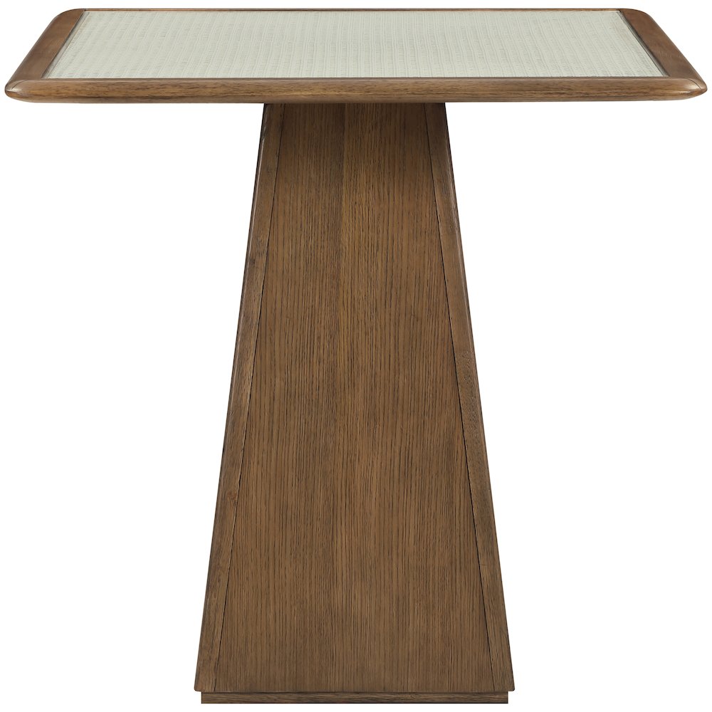 Atrium Brown Wood Counter Height Table