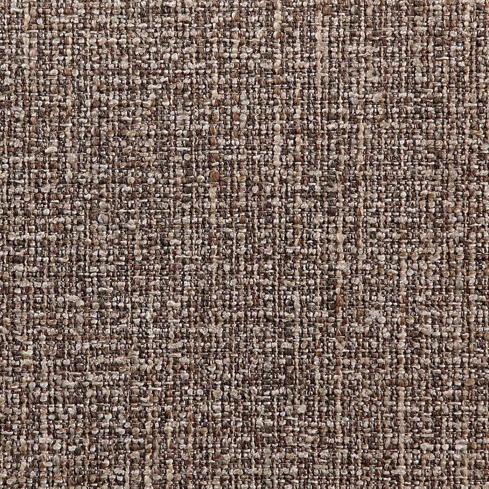 Valeo Brown Linen Textured Fabric Upholstered Dining Chair, Set of 2