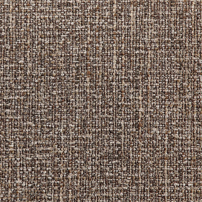 Valeo Brown Linen Textured Fabric Upholstered Dining Chair, Set of 2