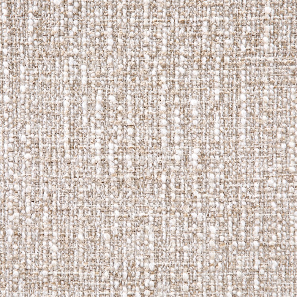 Aurum Beige Linen Textured Fabric Upholstered Counter Stool