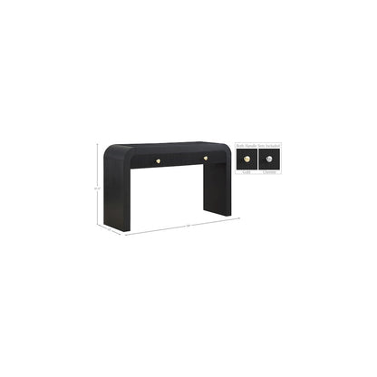 Artisto Black Console Table