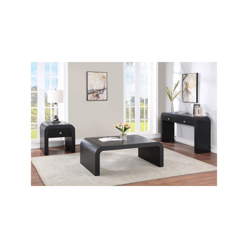 Artisto Black Console Table