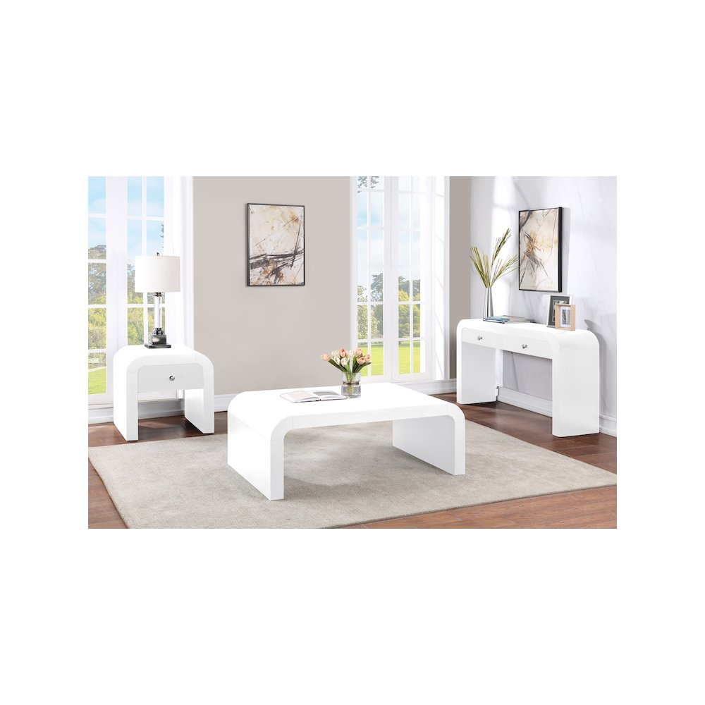 Artisto White Coffee Table