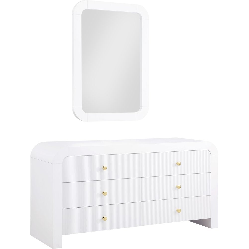 Artisto White Dresser