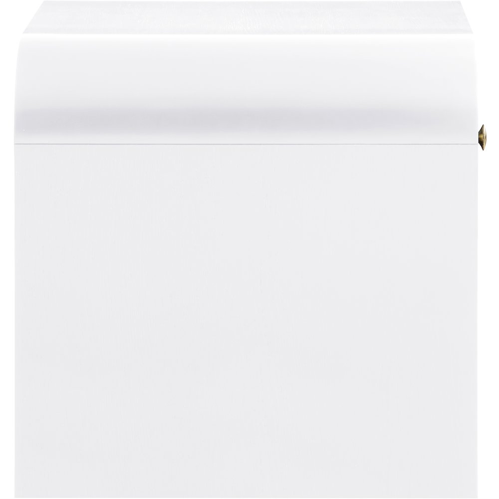 Artisto White End Table