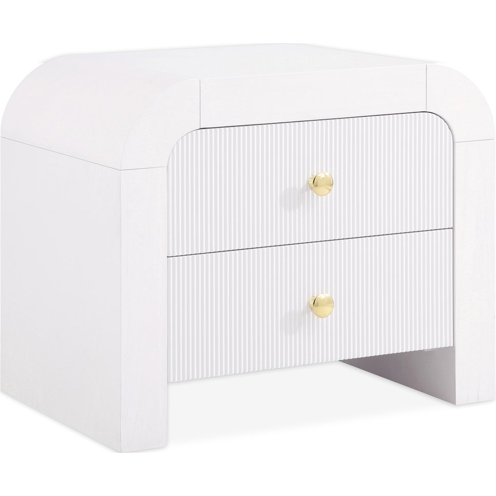 Artisto White Night Stand