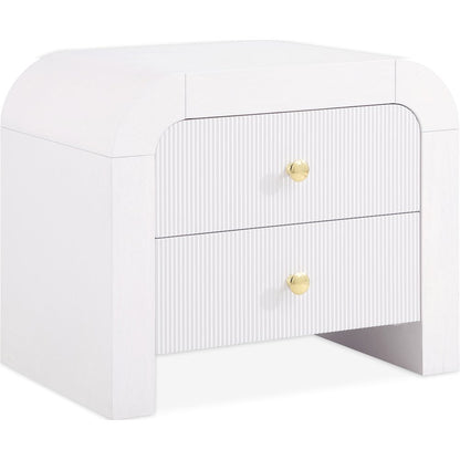 Artisto White Night Stand