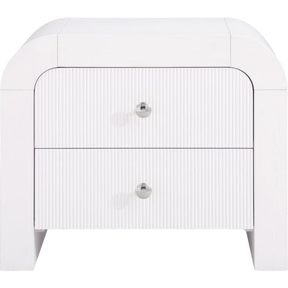 Artisto White Night Stand