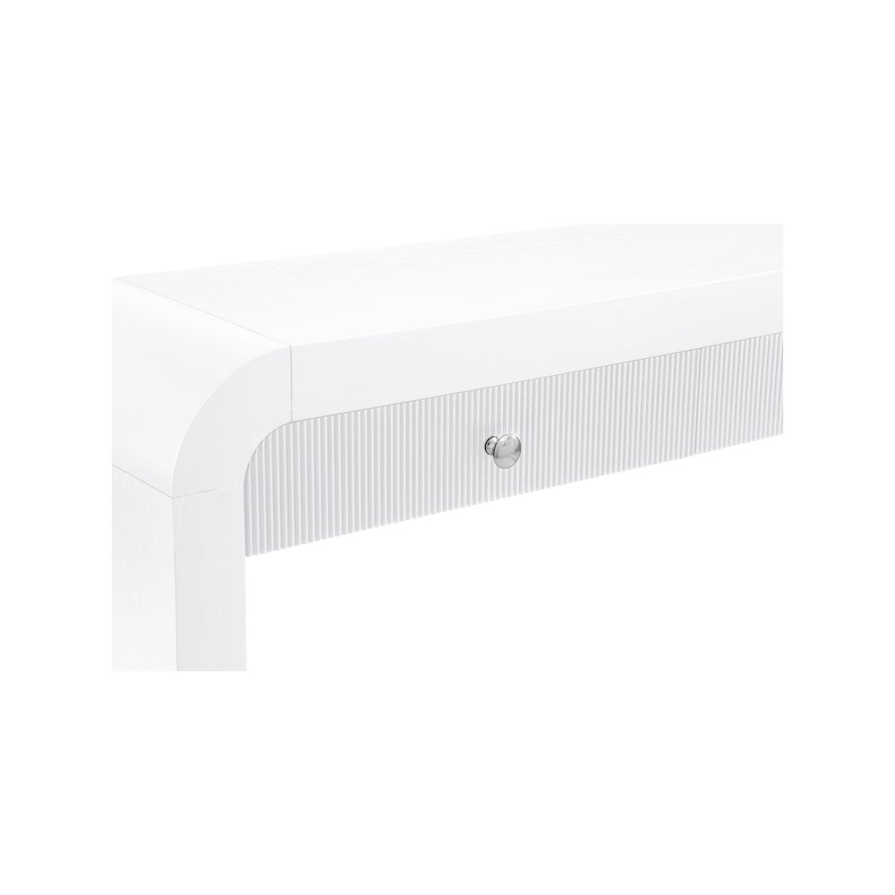 Artisto White Console Table