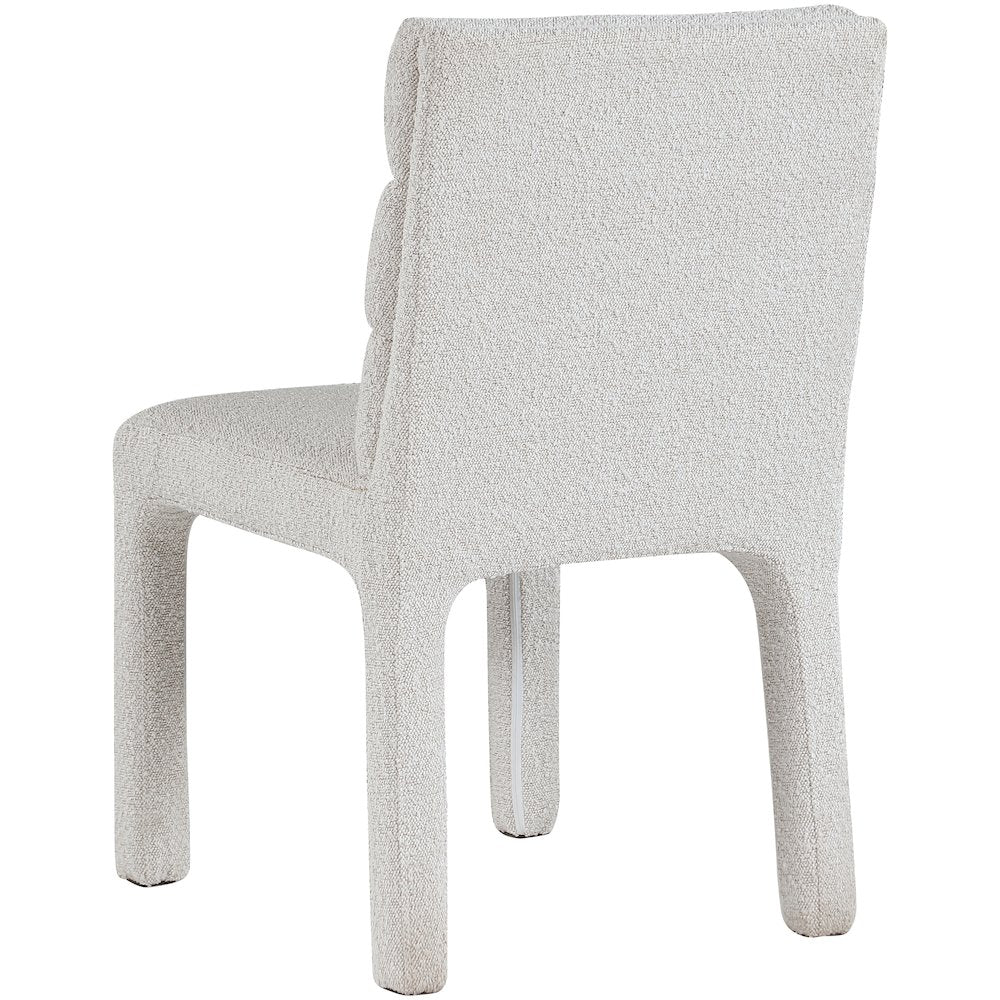 Kai Cream Boucle Fabric Dining Chair, Set of 2