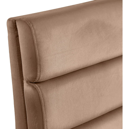 Kai Beige Velvet Dining Chair, Set of 2