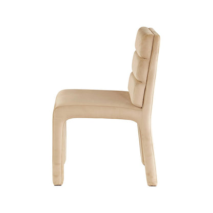 Kai Camel Velvet Dining Chair, Set of 2