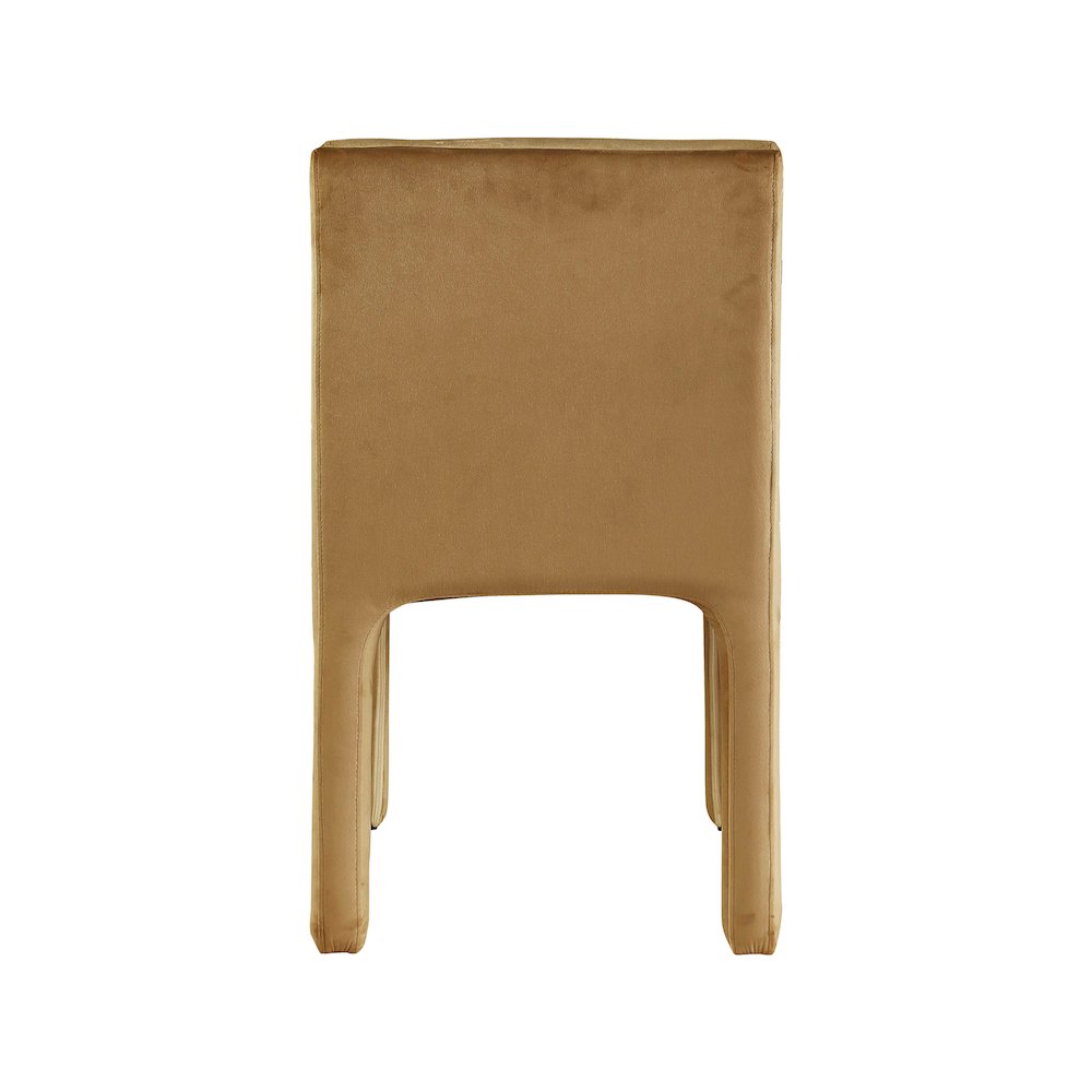 Kai Saddle Velvet Dining Chair, Set of 2