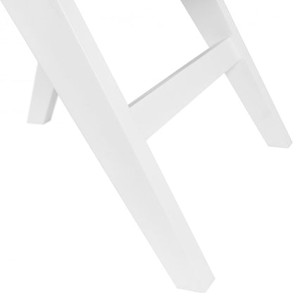 Abby Cream Vegan Leather Dining Side Chair, Set of 2