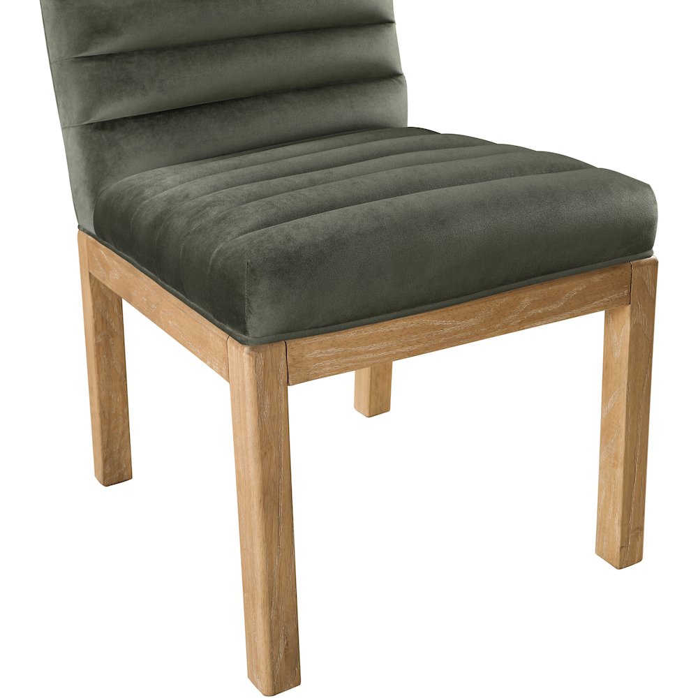 Evelyn Green Velvet Dining Chair