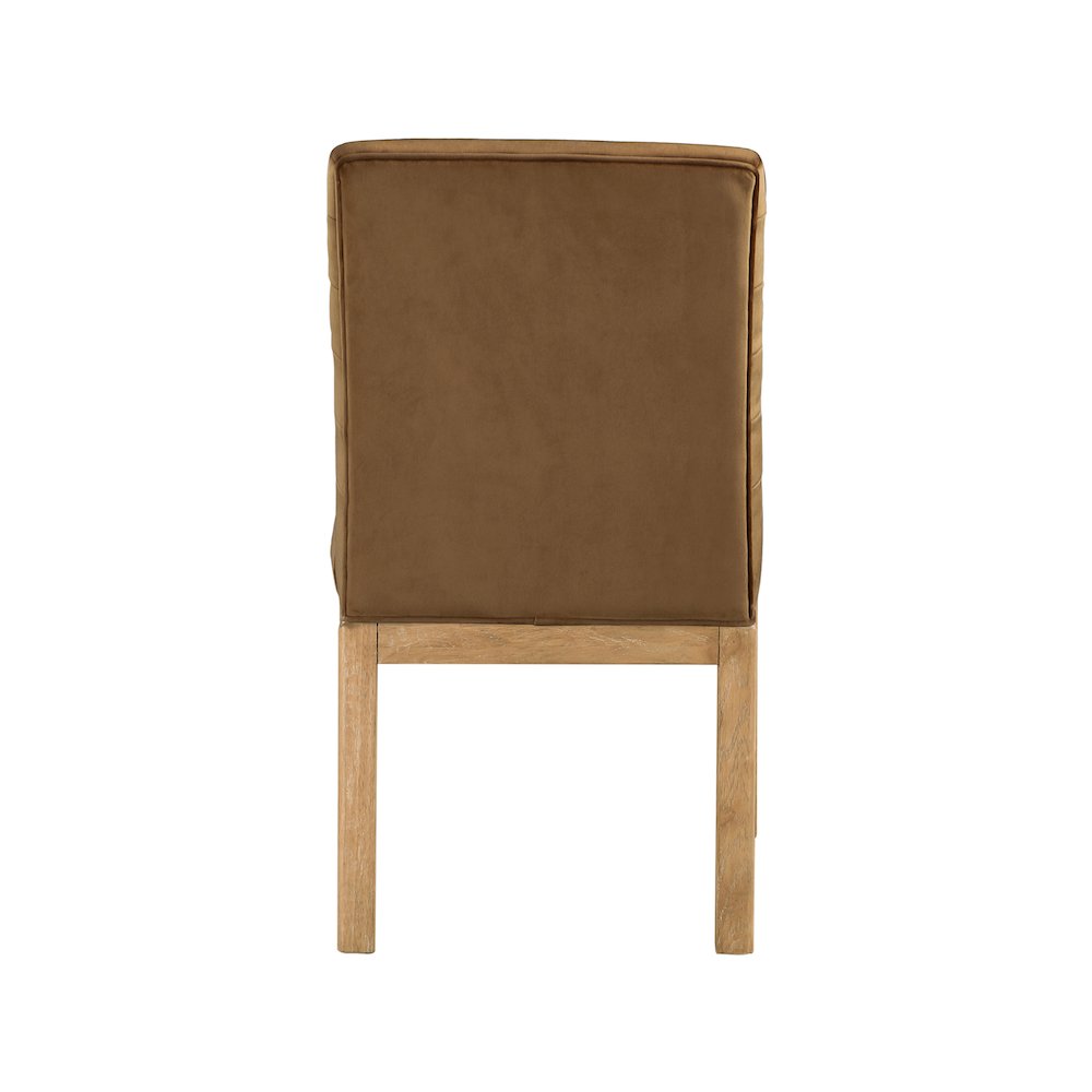Evelyn Saddle Velvet Dining Chair