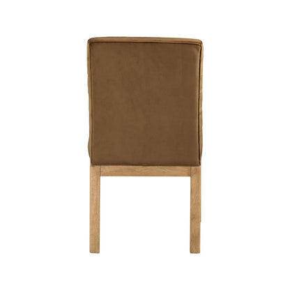 Evelyn Saddle Velvet Dining Chair