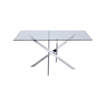 Xander Chrome Dining Table