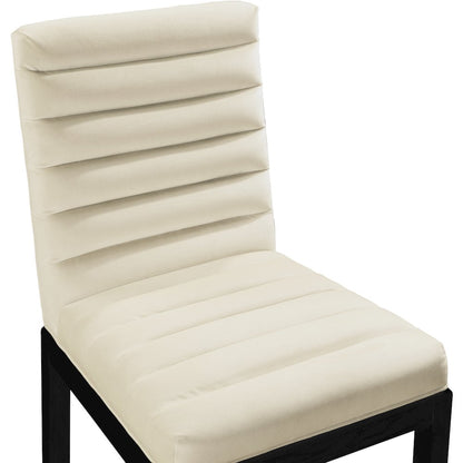 Evelyn Cream Velvet Dining Chair