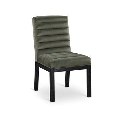 Evelyn Green Velvet Dining Chair