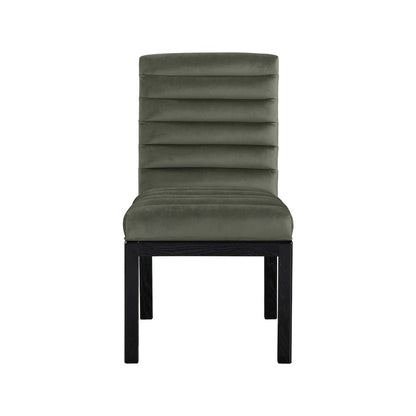 Evelyn Green Velvet Dining Chair