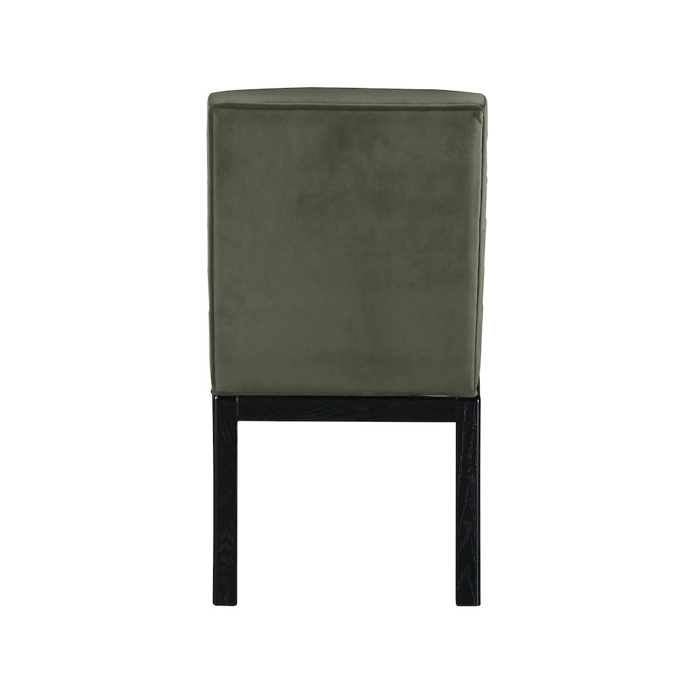Evelyn Green Velvet Dining Chair