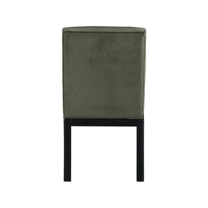 Evelyn Green Velvet Dining Chair