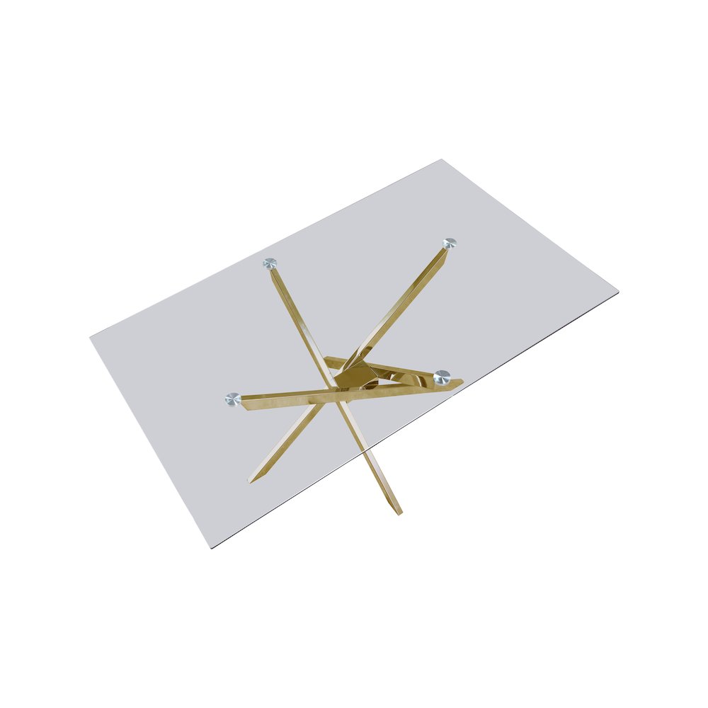 Xander Gold Dining Table