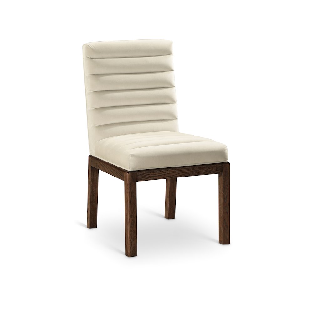 Evelyn Cream Velvet Dining Chair